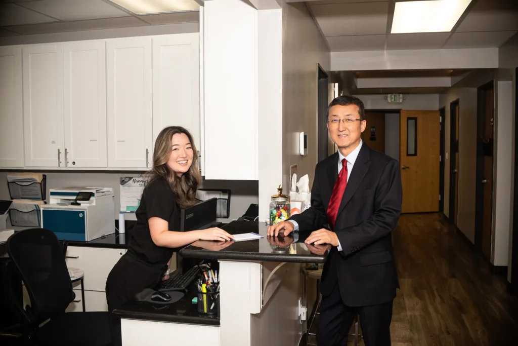 Dr.kim and team working